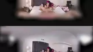 جوانا أنجيل والعاهرة أبيلا في سكس واقع افتراضي صريح
