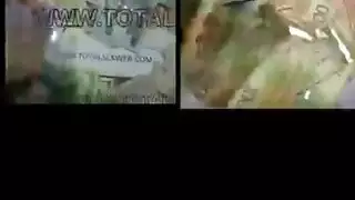 خيال جنس جماعي: قضبان سوداء تتعاقب على مؤخرتها