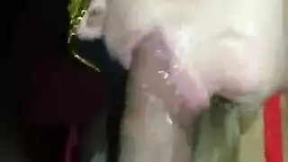 جنس أعمى مع كس مشعر وتدليك بالثدي